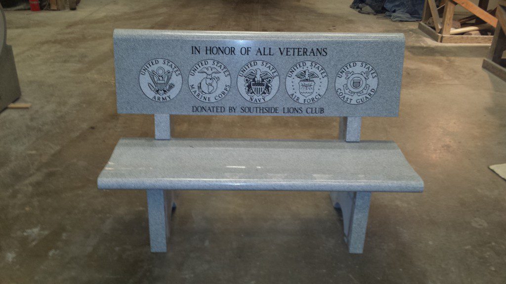 Veterans Bench Veteran’s Bench Dedication at Ivy Agee Park | Smith County Insider